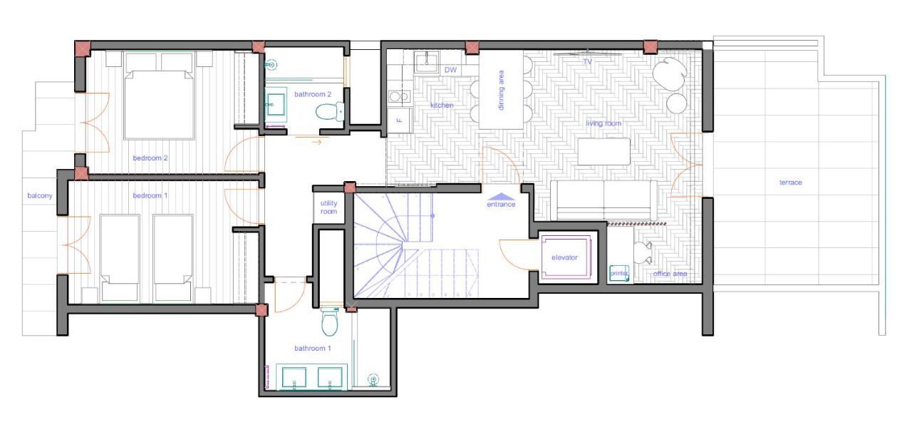 Athena Blue Lux Apartments 2Br 2Ba With City Skyline View, Near Kolonaki 아테네 외부 사진