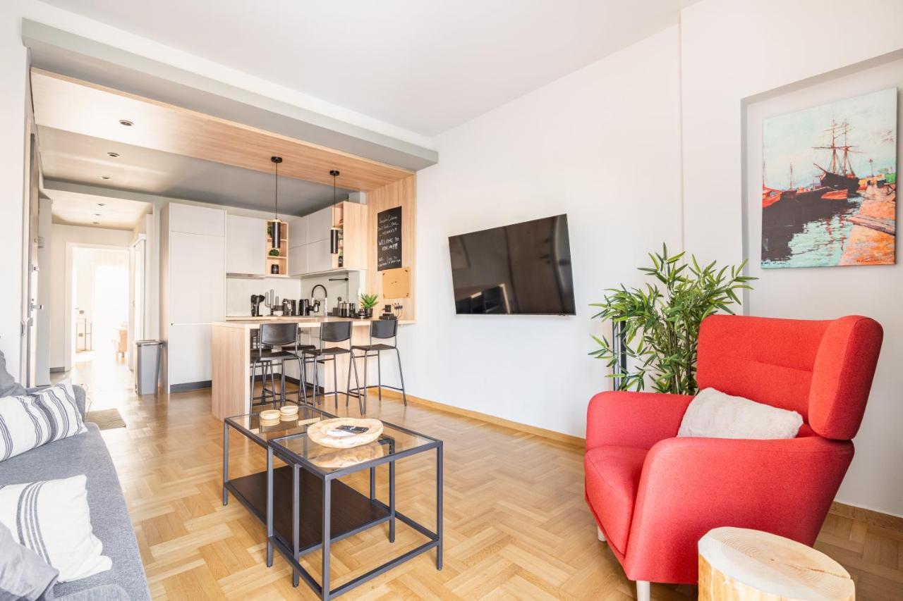 Athena Blue Lux Apartments 2Br 2Ba With City Skyline View, Near Kolonaki 아테네 외부 사진